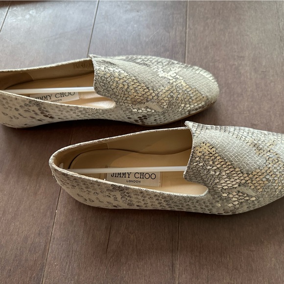 Jimmy Choo (US7 / 37.5) Suede Loafers - Picture 4 of 9
